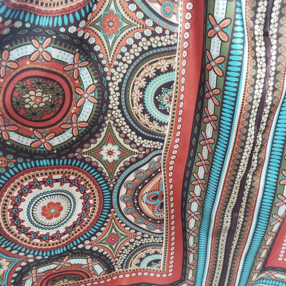 Teeze Me, boho, festival, retro, halter mini-dress A10 - Picture 4 of 5